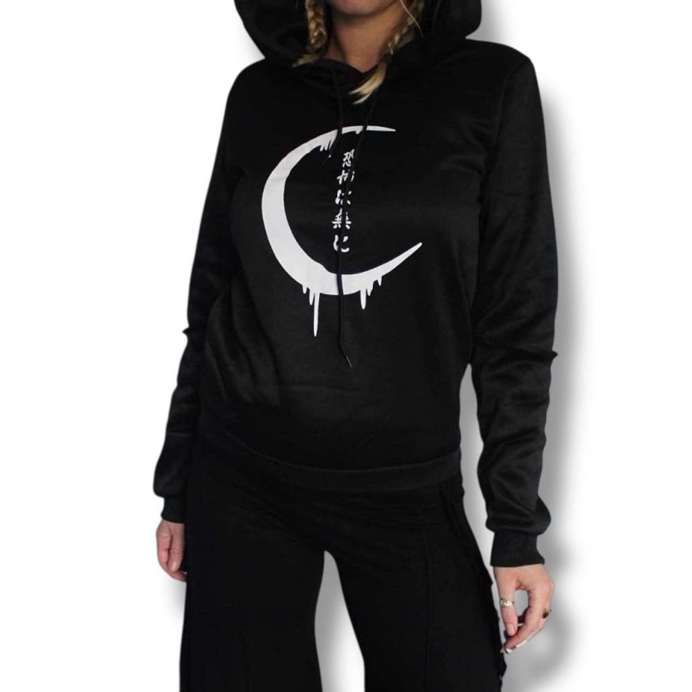 No Fear Japanese Moon Hoodie